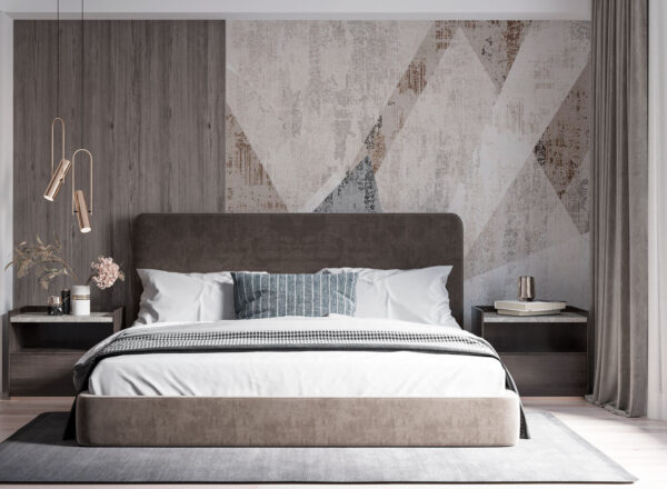 Texturált absztrakt geometriai mintás design Fotótapéta Texturált absztrakt geometriai mintás design