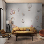 Fotótapéta Rajzfilm egy vízilóról