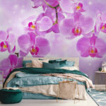 Fotótapéta Finom orchideák lágy árnyalatokban