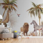 Fotótapéta Akvarell egy zebra