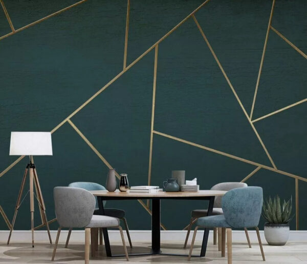 Geometrikus vonalak sötét textúrájú háttéren Fotótapéta Geometrikus vonalak sötét textúrájú háttéren
