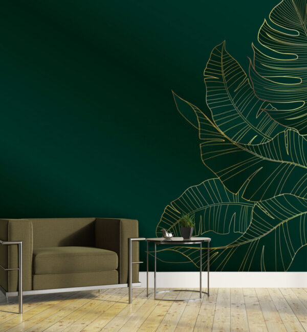 Fotótapéta Elegáns levelek sötét háttéren (Cikkszám: u28334) Fotótapéta Fotótapéta Elegáns levelek sötét háttéren (Cikkszám: u28334)