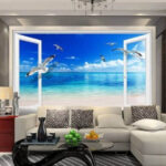 Fotótapéta Madár repül az égen