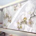 Fotótapéta Finom orchideák lágy háttéren