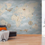 Fotótapéta Hőlégballon az égen