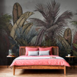 Fotótapéta Trópusi növények csoportja