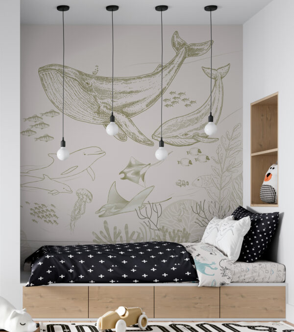 Fotótapéta Rajz egy rájáról