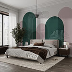Fotótapéta Absztrakt geometriai formák, modern design