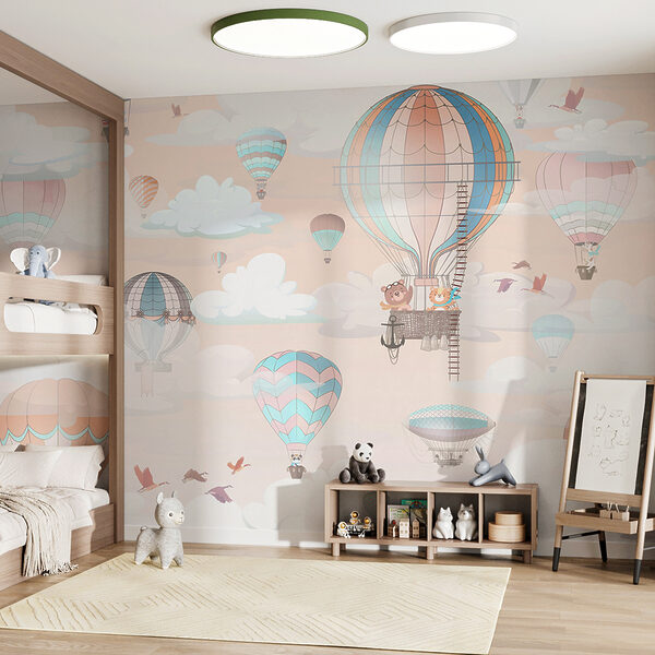Hőlégballon az égen Fotótapéta Hőlégballon az égen