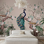 Fotótapéta Tapéta madarakkal ágakon