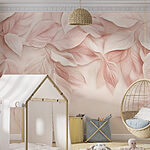 Fotótapéta Finom levelek lágy árnyalatai