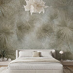 Fotótapéta A buja pálmalevelek megnyugtató mintákat hoznak létre