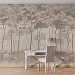 Fotótapéta Madárcsoport az erdőben