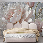 Fotótapéta Finom virágzás lágy pasztellszínekben