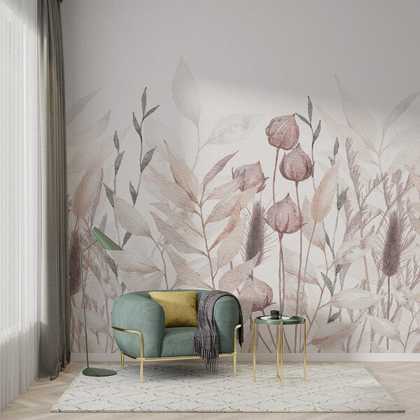 Fotótapéta Növények és levelek festése