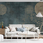 Fotótapéta Művészi minták sötét háttéren