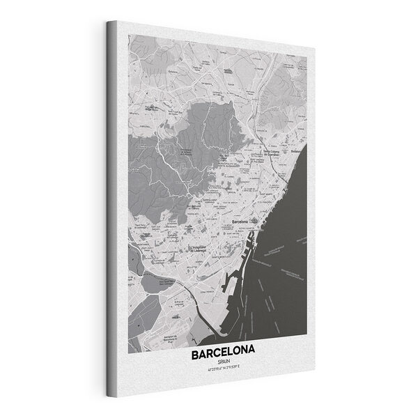Vászonképek Vászonképek Város térképe (Cikkszám: s37854)