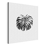 Vászonképek Monstera-levél textúrált hatással