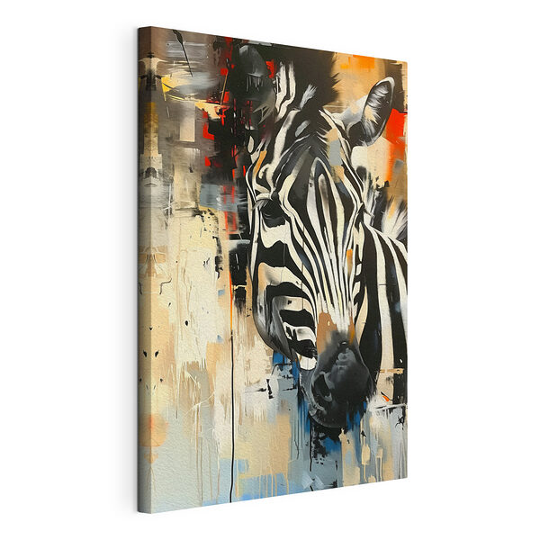 Vászonképek Zebra-festmény