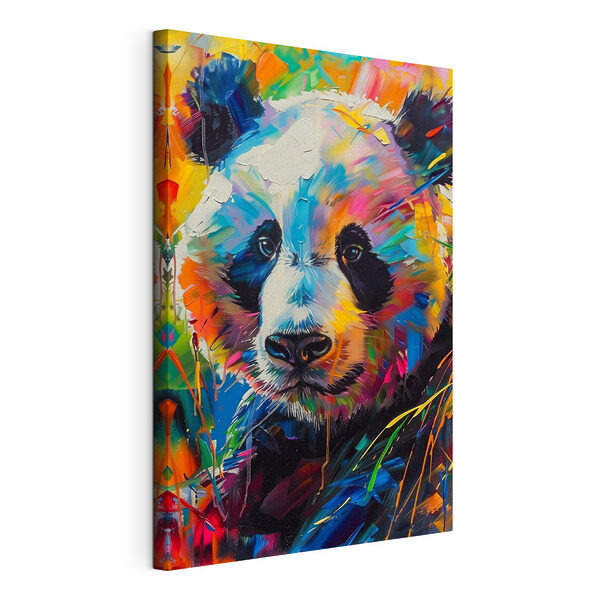 Panda-festmény Vászonképek Panda-festmény