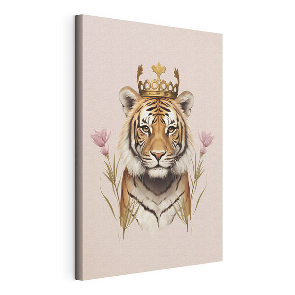 Vászonképek Koronás tigris