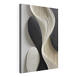 Vászonképek Fekete-fehér szobor