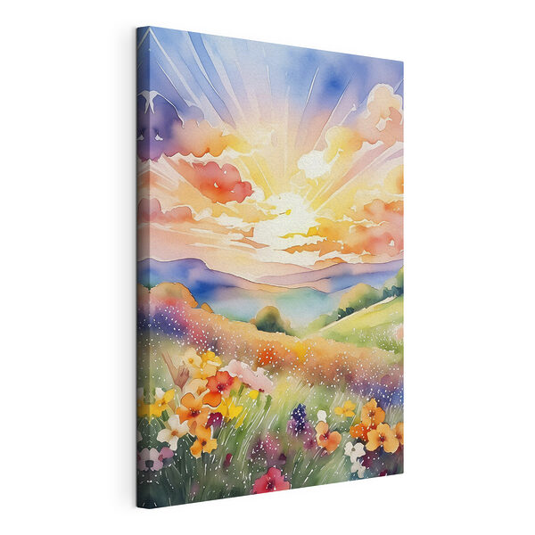 Vászonképek Fehér kalap valakinek a fején