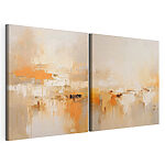 Moduláris vászonnyomat Modular canvas print Painting of a landscape