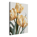 Vászonképek Elegáns tulipánok lágy színekben